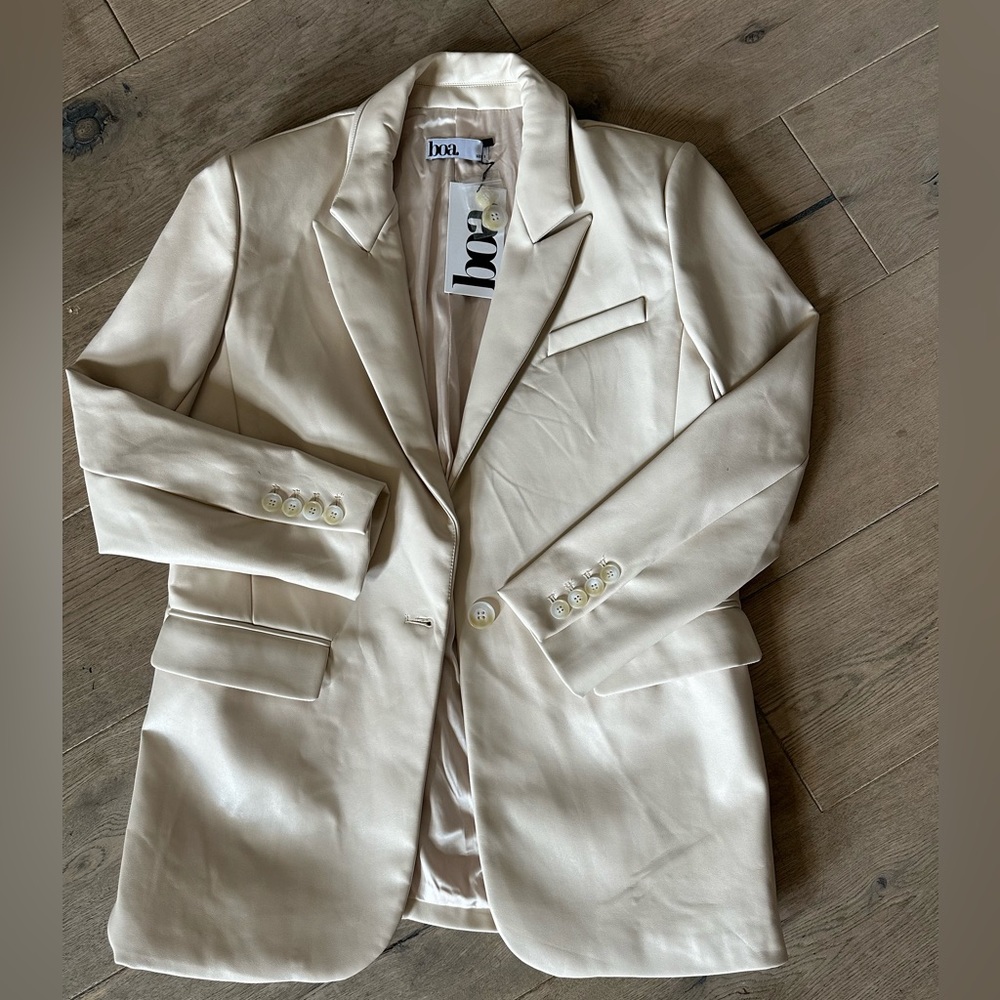 BOA vegan leather jacket